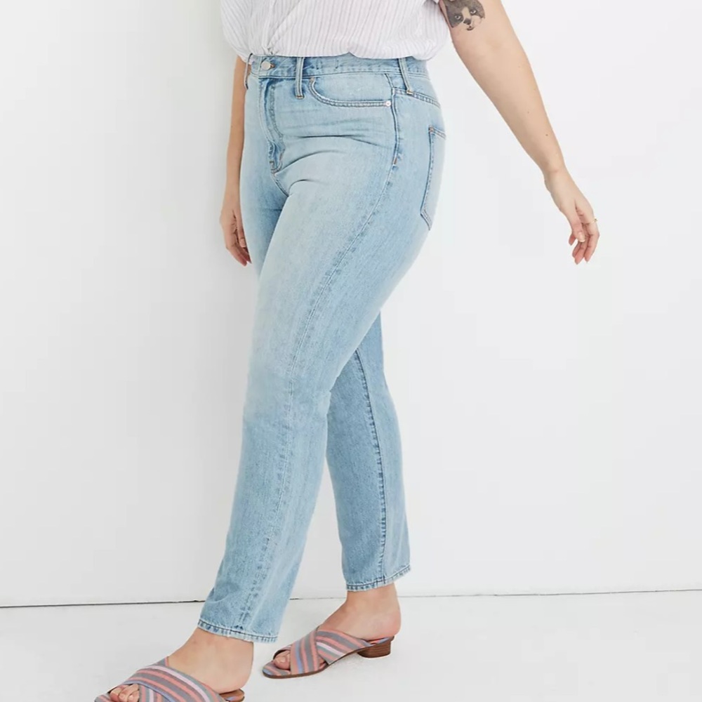 Madewell Curvy Plus The Perfect Vintage Jean in Fitzgerald Wash 34